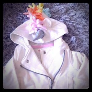 Girls unicorn hoodie
